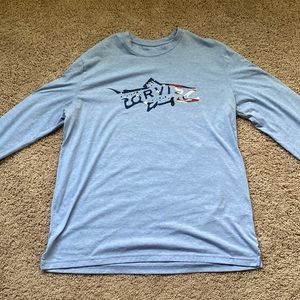 Light Blue Orvis Long Sleeve